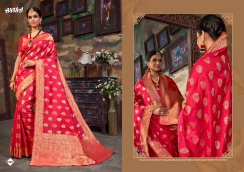 Asisa Tulsi 6101-6106 Banarasi Silk Designer Saree