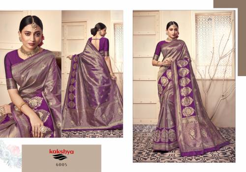 Kakshya Diva 6001-6006 Series Lichi Kota Silk Saree