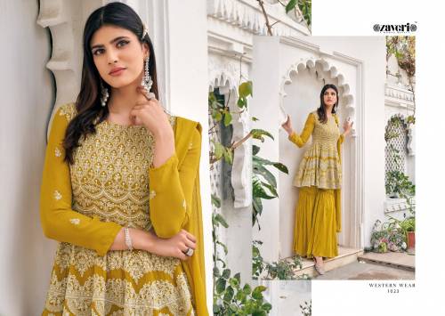 Zaveri Western Wear Vol1 1023-1026 Series Suits