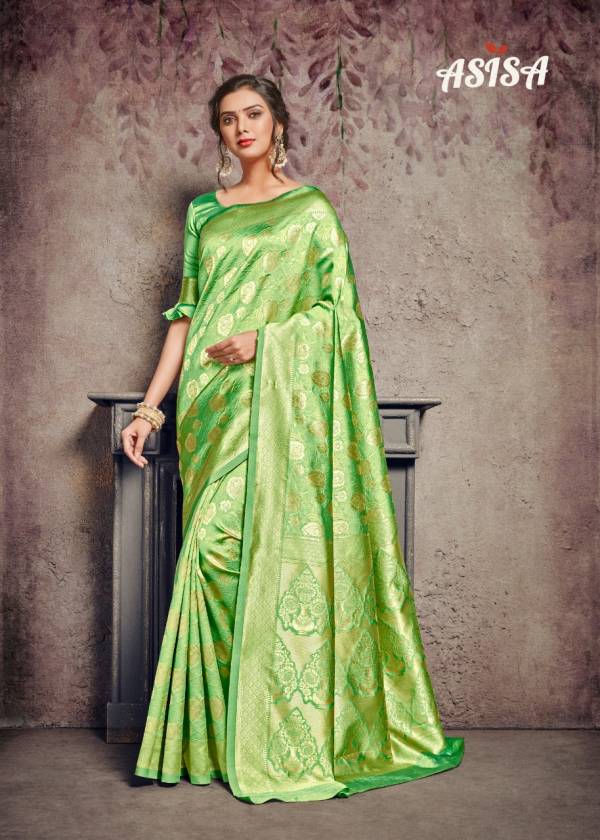 Asisa Abhilasha 5801-5806 Poly Silk Designer Saree