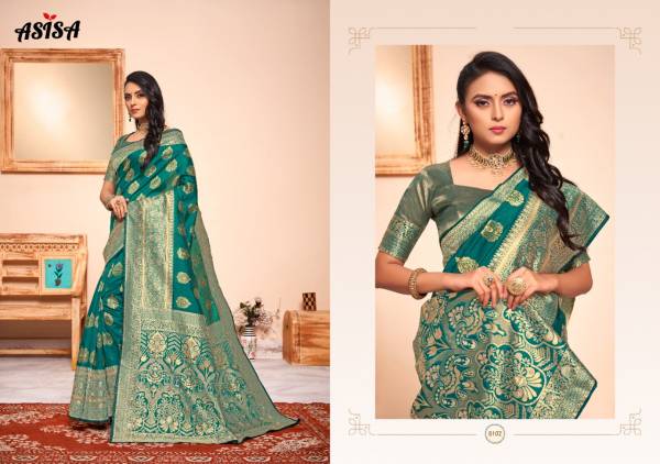 Asisa Chhaya 8101-8109 Cotton Silk Saree