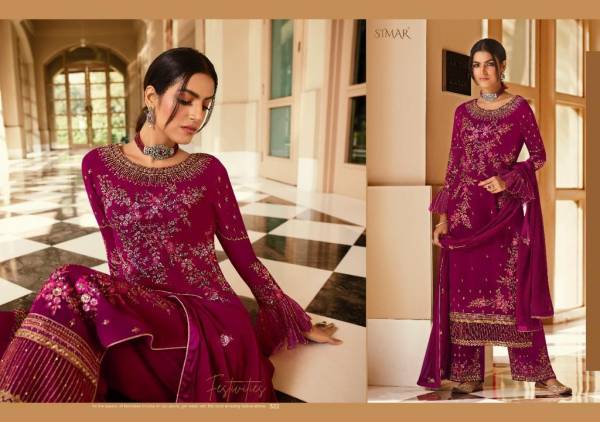 Glossy Simar Zaina 522-526 Dress Material