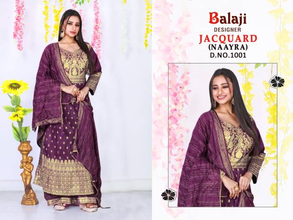 Balaji Designer Jacquard Naayra 1001-1004 Series