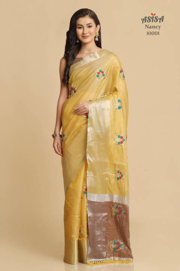 Asisa Nancy 10001-10008 Cotton Silk Saree