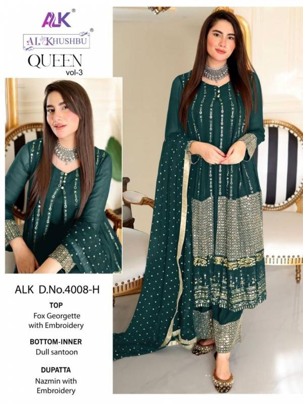 AL Khushbu Queen Vol-3 4008 New Colors