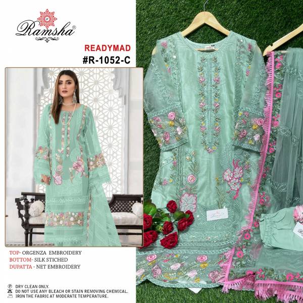 Ramsha Suit Ready Made R-1052 Colors
