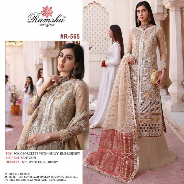 Ramsha Suit R-565 Design